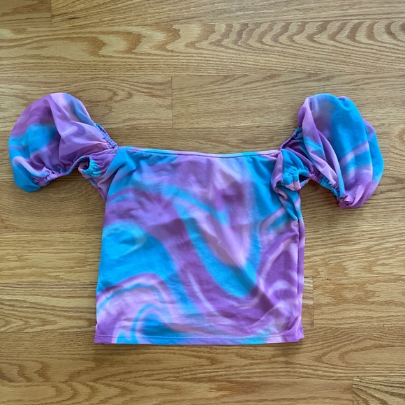 Bar III NWOT Off-The-Shoulder Blouse (M) - Picture 7 of 10